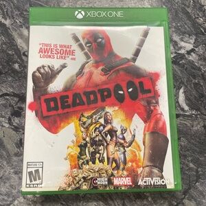 Deadpool Xbox One Game - Green Case